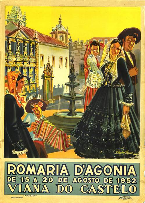Cartaz Romaria d' Agonia (1952)