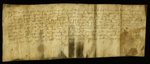 Carta Régia 2/9 - Sentença do ouvidor Afonso Domingos para uma citação (1338)