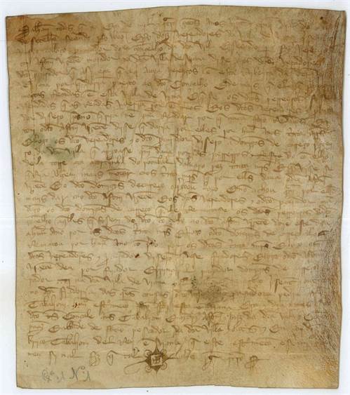 Carta Régia 1/1 - Arrendamento de pescarias do rio Lima (1362)